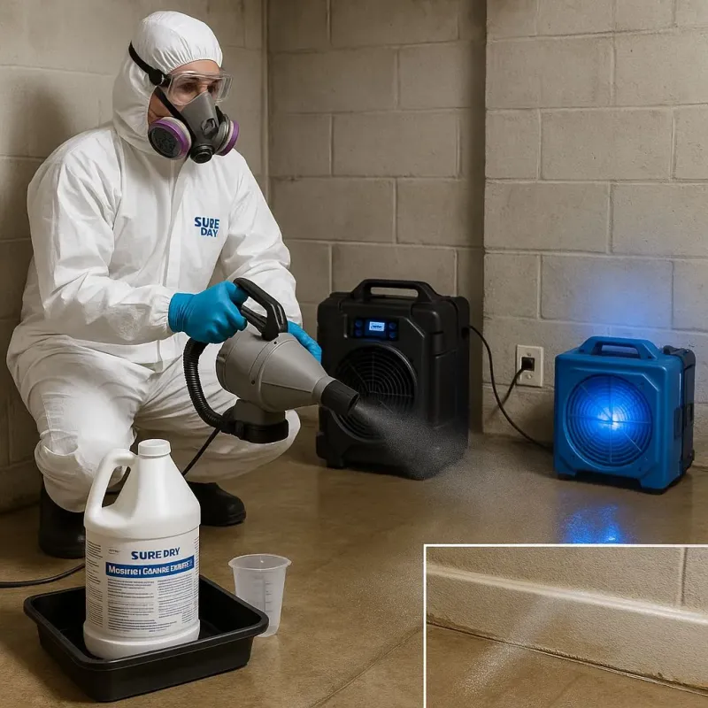 Sanitization and Odor Removal process in McKees Rocks, PA