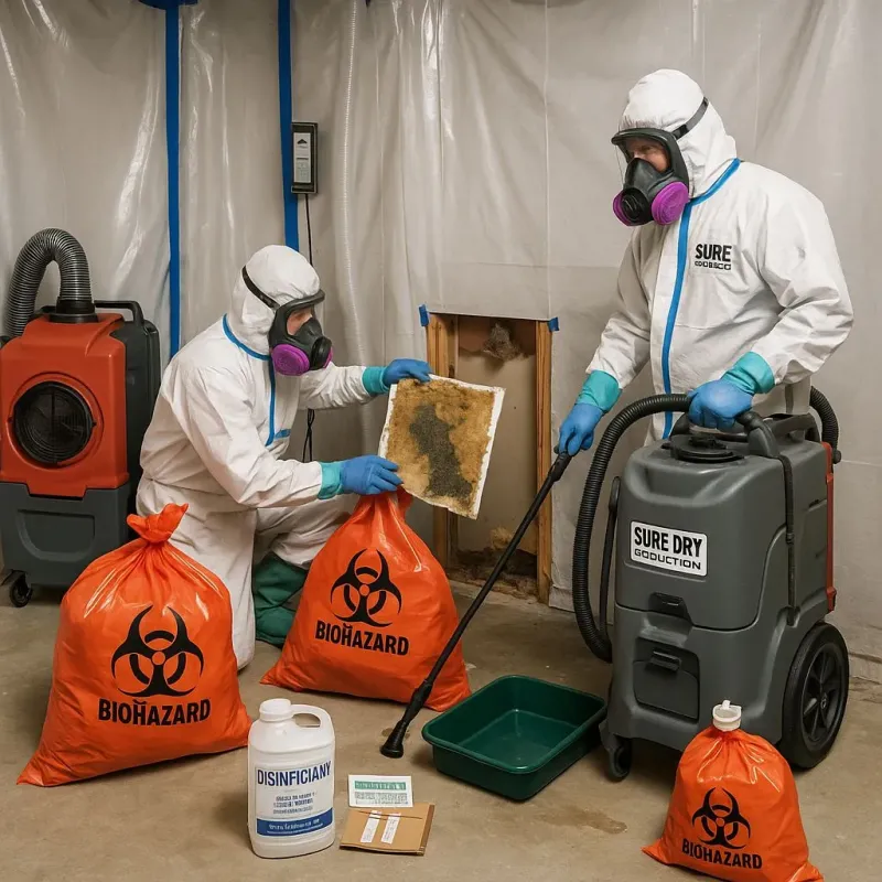 Contaminated Water Handling Protocols process in McKees Rocks, PA