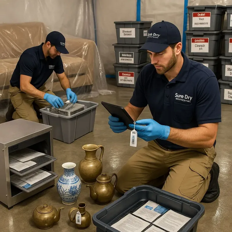 Content Protection and Restoration process in McKees Rocks, PA